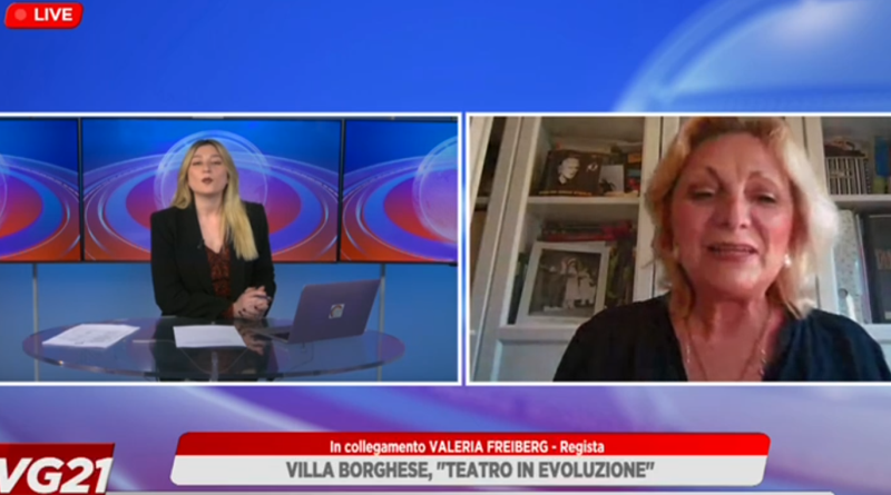 Intervista di Valeria Freiberg a Canale 21 TV